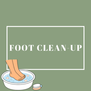 FOOT CLEAN-UP