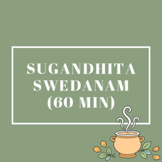 SUGANDHITA SWEDANAM (60 min)